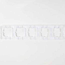 Рамка 5-м Karina Life горизонт. жемчуж./бел. перламутр LEZARD 708-3000-150