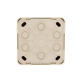 Розетка компьютерная 1-м ОП Viola RJ45 крем. LEZARD 751-0300-139