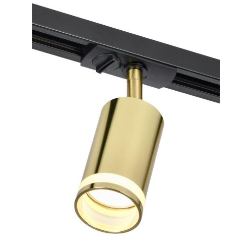 Светильник 4116 декоративный трековый поворотный GU10 золото IEK LT-USB0-4116-GU10-1-K22