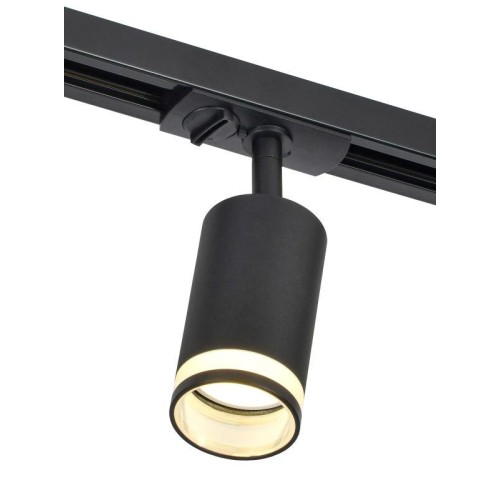 Светильник 4116 декоративный трековый поворотный GU10 черн. IEK LT-USB0-4116-GU10-1-K02