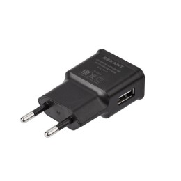 Устройство зарядное сетевое USB 5В 2.1A черн. Rexant 16-0274