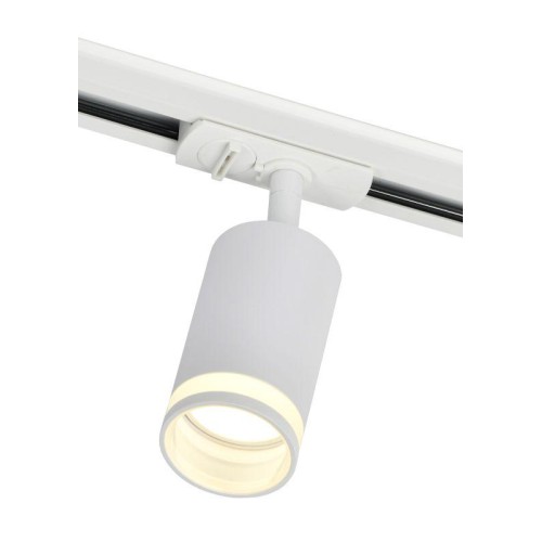 Светильник 4116 декоративный трековый поворотный GU10 бел. IEK LT-USB0-4116-GU10-1-K01