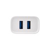 Устройство зарядное сетевое для iPhone/iPad 2 x USB 5В 2.4А бел. Rexant 16-0276