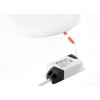 Светильник светодиодный LTL-5040-01 10Вт встраив. с БП бел. Ultraflash 14287