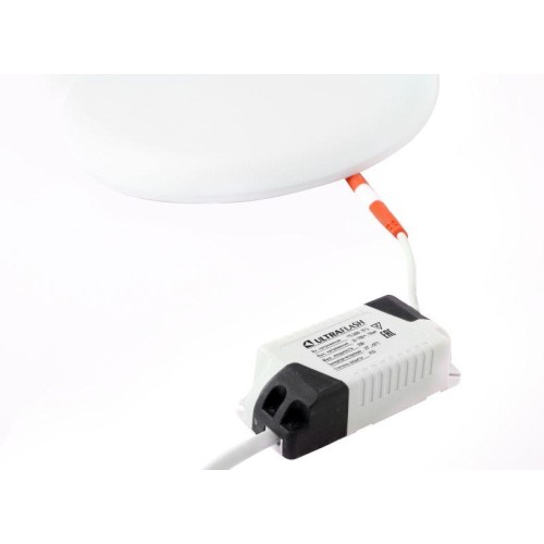 Светильник светодиодный LTL-5040-01 10Вт встраив. с БП бел. Ultraflash 14287