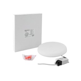 Светильник светодиодный LTL-5040-03 25Вт встраив. с БП бел. Ultraflash 14289