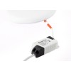 Светильник светодиодный LTL-5040-03 25Вт встраив. с БП бел. Ultraflash 14289