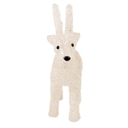 Фигура светодиодная акриловая "Олененок" 30х14х35см 40LED бел. 1Вт 4.5В IP20 элементы питания 3хAA (