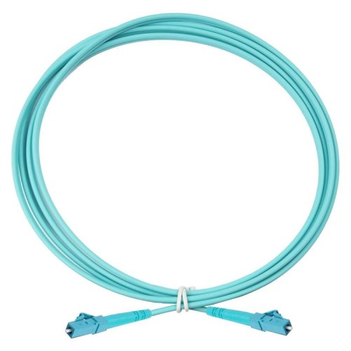 Патч-корд оптический симплексный OM3 50/125 LC-LC 1м Eurolan 41E-30-LC-LC-01