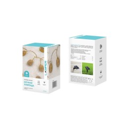 Светильник светодиодный садовый "Каскад Ночная Лампада" 4м 4Вт IP65 с выносной солнечн. панелью 2м;