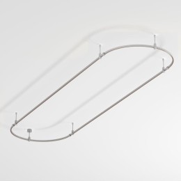 Трек ART-APRIORI-OVAL-ROD-200-3000х1000 TN IP20 метал. Arlight 050196
