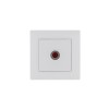 Розетка TV проходная Karea RIZZ бел. Makel 88001007