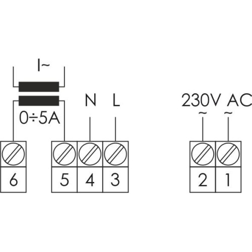 Указатель многофункциональный DMM-1T Uизм. 12-400В AC Iизм. 0.05-5; 1-9000 с внешн. ТТ Uпит. F&F EA0