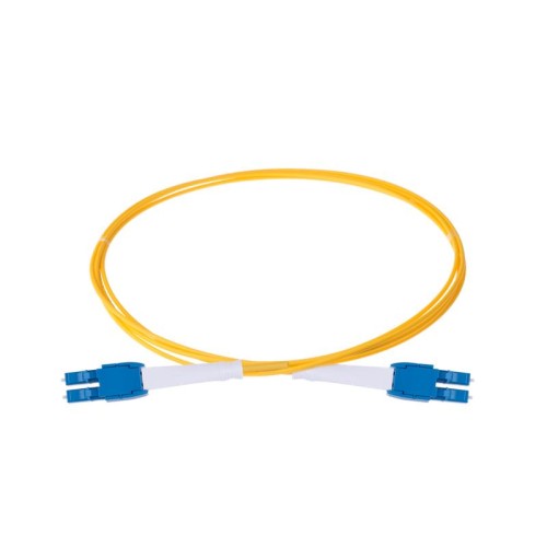 Шнур оптический HD OS2 дуплекс LC/UPC - дуплекс LC/UPC UNIBOOT PUSH-PULL 2м Eurolan 41B-S2-LC-LC-02