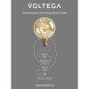 Лампа светодиодная филаментная Loft 271 G125 5Вт 1800К E27 DIM Voltega 8558