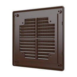 Решетка вентиляционная вытяжная 150х150 корич. ERA 1515Р кор