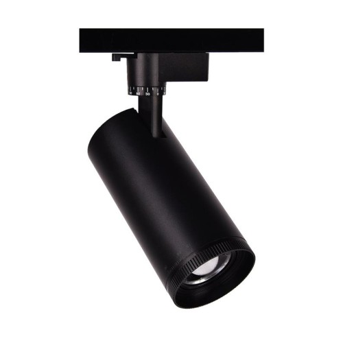 Светильник светодиодный трековый PTR 0728 ZOOM 28Вт 3000К IP40 15-60град. BL черн. Pro JazzWay 50343