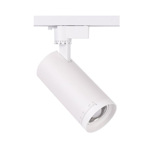 Светильник светодиодный трековый PTR 0728 ZOOM 28Вт 3000К IP40 15-60град. WH бел. Pro JazzWay 503434