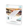 Светильник светодиодный Slim 12Вт 4000К IP20 880лм 220-240В ДВО квадрат бел. GAUSS 940111212