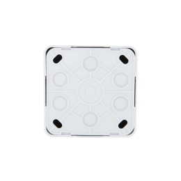 Розетка 1-м ОП Viola 16А IP20 без заземл. бел. LEZARD 751-0200-121