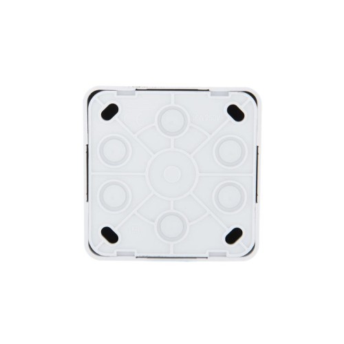 Розетка 1-м ОП Viola 16А IP20 без заземл. бел. LEZARD 751-0200-121