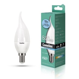 Лампа светодиодная LED10-CW35/845/E14 10Вт 220В Camelion 14404