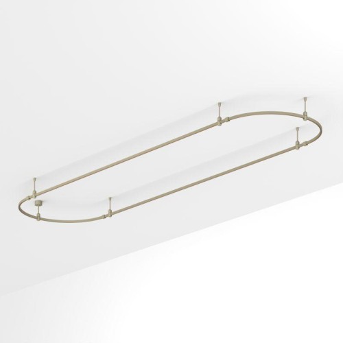 Трек ART-APRIORI-OVAL-ROD-200-4000х1000 OG IP20 метал. Arlight 054403