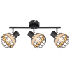 Светильник Fedora 7033-703 3хE14 40Вт настенно-потолочный спот поворотный Rivoli Б0047141