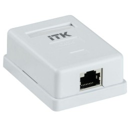 Розетка компьютерная 1-м ОП RJ45 кат.6 FTP ITK CS2-1C06F-12