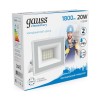 Прожектор светодиодный Elementary 20Вт 6500К IP65 1800лм 200-240В ДО бел. GAUSS 613120320