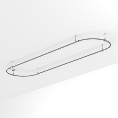 Трек ART-APRIORI-OVAL-ROD-200-4000х1000 TN IP20 метал. Arlight 054528