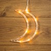 Фигура светодиодная "Месяц" 185х145х10мм 8LED тепл. бел. 1Вт 4.5В IP20 на присоске с подвесом элемен