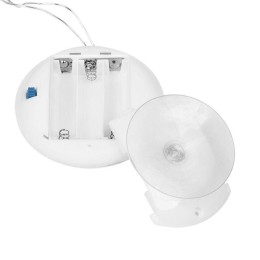 Фигура светодиодная "Месяц" 185х145х10мм 8LED тепл. бел. 1Вт 4.5В IP20 на присоске с подвесом элемен