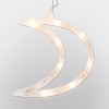 Фигура светодиодная "Месяц" 185х145х10мм 8LED тепл. бел. 1Вт 4.5В IP20 на присоске с подвесом элемен