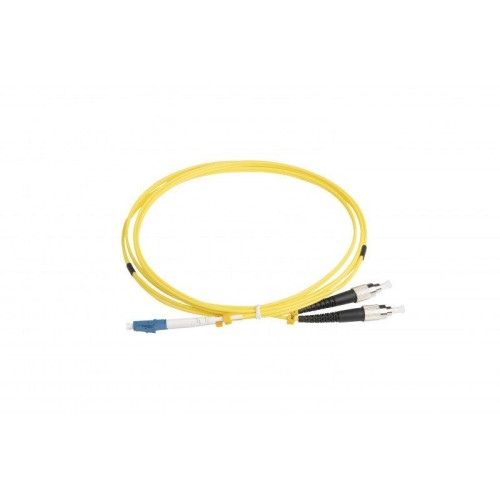 Патч-корд FC-D2-9-FC/UR-LC/UR-H-2M-LSZH-YL волоконно-оптический (шнур) SM 9/125 (OS2) FC/UPC-LC/UPC