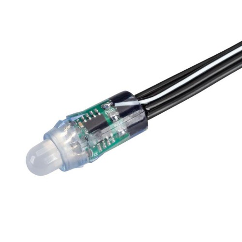 Модуль герметичный ARL-UVR-D12 5В White6000 (0.3Вт IP67 90 deg) пластик (уп.500шт) Arlight 042976