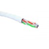 Кабель U/UTP кат.6 4 пары 23 AWG нг(А)-HF внутр. прокладки бел. (305м) (кор.) Eurolan 19C-U6-12WT-B3