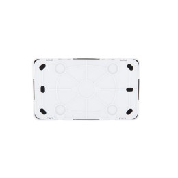 Розетка 2-м ОП Viola 16А IP20 без заземл. бел. LEZARD 751-0200-128