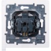 Розетка 1-м Etika 16А IP44 250В с заземл. защ. шторки с крышкой безвинтов. зажимы бел. Leg 672226