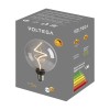 Лампа светодиодная филаментная Loft 271 G125 5Вт 1800К E27 DIM Voltega 8559