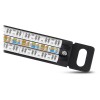 Патч-панель 19дюйм 0.5U 24 порта RJ45 кат.5E Dual IDC PLHD-24-Cat.5e-Dual-180-0.5U 180град. высокой