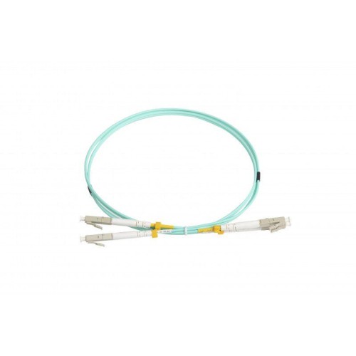 Патч-корд FC-D2-503-LC/PR-LC/PR-H-1M-LSZH-AQ волоконно-оптический (шнур) MM50/125(OM3) LC-LC duplex