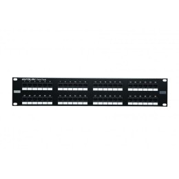 Патч-панель моноблочная 19дюйм 2U кат.5E UTP 48 портов черн. Eurolan 27B-U5-48BL