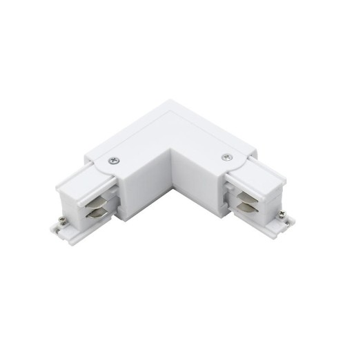 Аксессуар к шинопроводу трехфазному 3P PTR CL-WH OUT коннектор внешний Pro+ бел. JazzWay 5063136