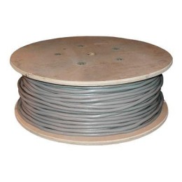 Кабель витая пара F/UTP кат.5e 10PR 24AWG solid PVC INDOOR сер. (м) РФ Rexant 01-1202-R