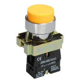 Кнопка LAY5-BL51 1НО без подсветки желт. KARAT IEK BBT71-BL-K05