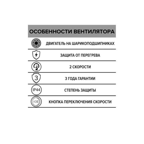 Вентилятор канальный TYPHOON D125 2 скорости ERA PRO TYPHOON 125 2SP