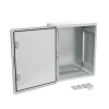 Корпус пластиковый с монтажной панелью ЩМП IP65 сер. дверь 500х400х240 Промрукав PR08.26485