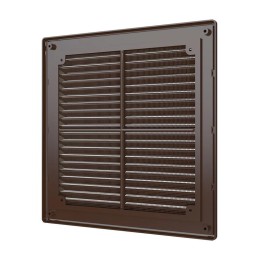Решетка вентиляционная вытяжная 250х250 корич. ERA 2525Р кор