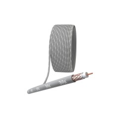 Кабель коаксиальный RG-6U 75 Ом Cu/(оплетка Cu 64%) нг(А)HF сер. (уп.100м) Эра Б0044606